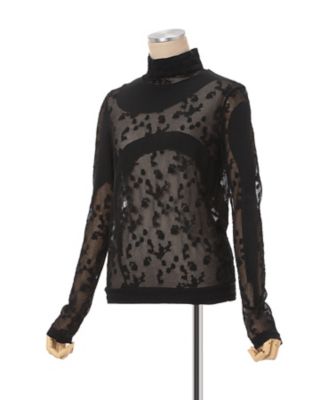 Ｋｎｉｔｔｅｄ　Ｈｉｇｈ　Ｎｅｃｋ　Ｔｏｐ　ＭＭ２５ＦＷーＫＮ０３２