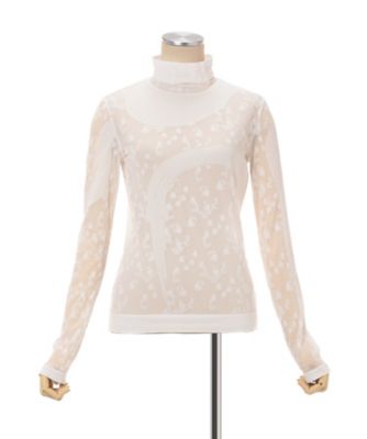 Ｋｎｉｔｔｅｄ　Ｈｉｇｈ　Ｎｅｃｋ　Ｔｏｐ　ＭＭ２５ＦＷーＫＮ０３２