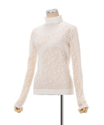 Ｋｎｉｔｔｅｄ　Ｈｉｇｈ　Ｎｅｃｋ　Ｔｏｐ　ＭＭ２５ＦＷーＫＮ０３２