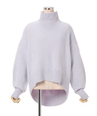 Silk Knited High neck Top MM25FW