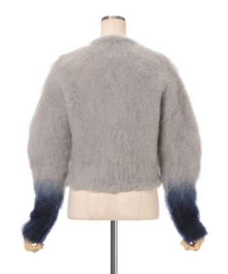 SS25新作Mame Kurogouchiマメ クロゴウチ　カーディガン★完売品 Geometric Pattern Knitted