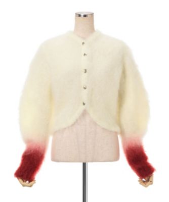 Fur Knitted Cardigan MM25FWーKN099