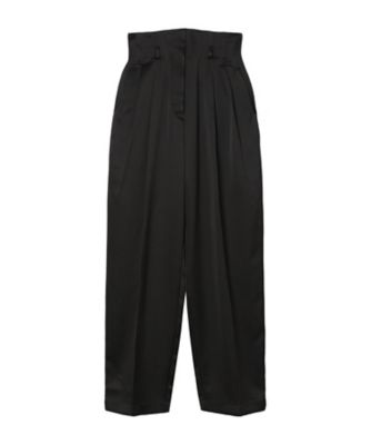 ＜Mame Kurogouchi (Women)＞Ｅｍｂｏｓｓｅｄ　Ｌｅａｔｈｅｒ　Ｍｏｔｉｆ　Ｔｒｉａｃｅｔａｔｅ　Ｈｉｇｈ　Ｗａｉｓｔｅｄ　Ｔｒｏｕｓｅｒｓ　ＭＭ２５ＦＷーＰＴ０５６