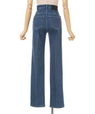 メロメロパンチ Stretch Straight Cut Jeans