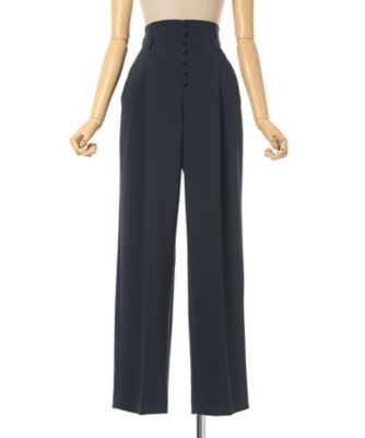 Acetate Polyester High Waisted