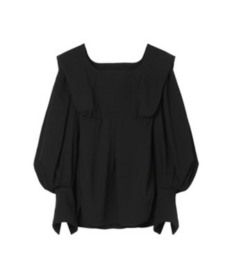 Wool Georgette Top MM25FWーSH086