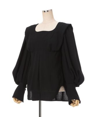 お値下げ♡超美品♡BETOUPE CHESSWOOLフーディー Wool Georgette Top MM25FWーSH086