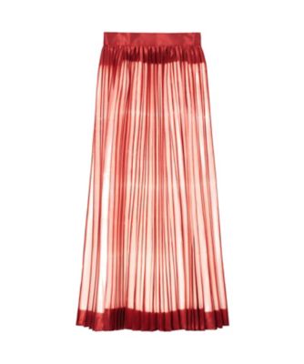 Itajime Shibori Pleated Skirt