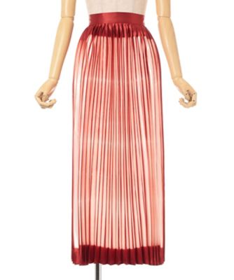 Itajime Shibori Pleated Skirt
