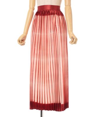 Itajime Shibori Pleated Skirt