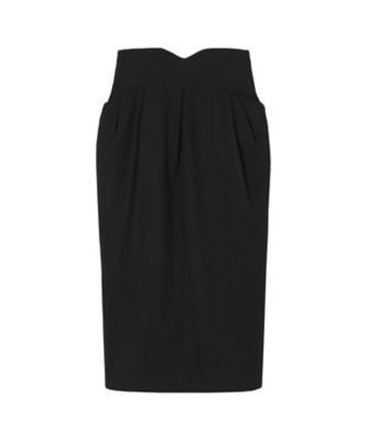 Wool Georgette High Waisted