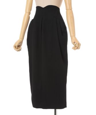 Wool Georgette High Waisted