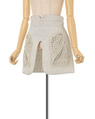 Ｃｏｒｄｉｎｇ　Ｅｍｂｒｏｉｄｅｒｙ　Ｑｕｉｌｔｅｄ　Ｗｒａｐｐｅｄ　Ｓｋｉｒｔ　ＭＭ２５ＳＳ－ＡＣ０１２