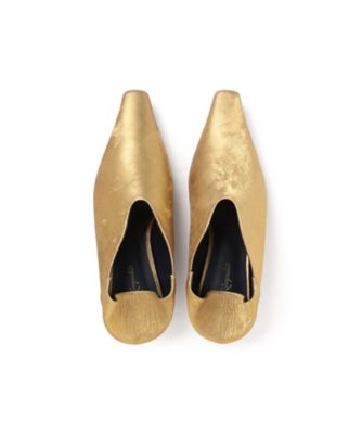 Ｃｕｒｖｅｄ　Ｌｉｎｅ　Ｌｏｗ　Ｈｅｅｌ　Ｍｅｔａｌｌｉｃ　Ｂａｂｏｕｃｈｅ　Ｓｈｏｅｓ　ＭＭ２５ＳＳーＡＣ３０８