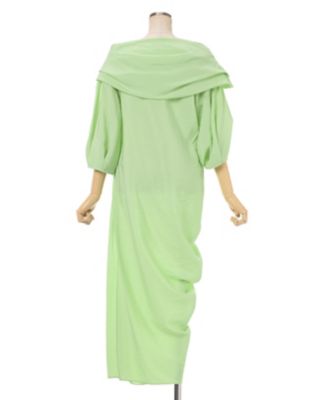 Ｖｏｌｕｍｅ　Ｄｒａｐｅ　Ｗｉｄｅ　Ｃｏｌｌａｒ　Ｄｒｅｓｓ　ＭＭ２５ＳＳ－ＤＲ０４８