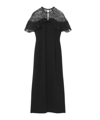Mame Kurogouchi (Women)/マメ クロゴウチ Ｔｕｌｌｅ　Ｌａｃｅ　Ｃｌａｓｓｉｃ　Ｄｒｅｓｓ　ＭＭ２５ＳＳーＤＲ０９３