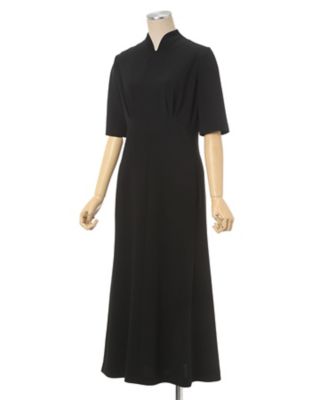 Ｔｒｉａｃｅｔａｔｅ　Ｐｏｌｙｅｓｔｅｒ　Ｇｅｏｒｇｅｔｔｅ　Ｓｈｏｒｔ　Ｓｌｅｅｖｅ　Ｄｒｅｓｓ　ＭＭ２５ＳＳーＤＲ０９８