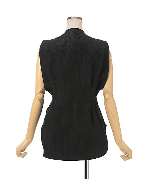 Grain Finish Flap Front Vest Grain Finish Flap Front Vest