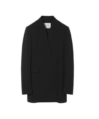 Mame Kurogouchi (Women)/マメ クロゴウチ Ａｃｅｔａｔｅ　Ｐｏｌｙｅｓｔｅｒ　Ｃｏｌｌａｒｌｅｓｓ　Ｄｏｕｂｌｅ　Ｂｒｅａｓｔｅｄ　Ｓｕｉｔ　Ｊａｃｋｅｔ　ＭＭ２５ＳＳーＪＫ１０７