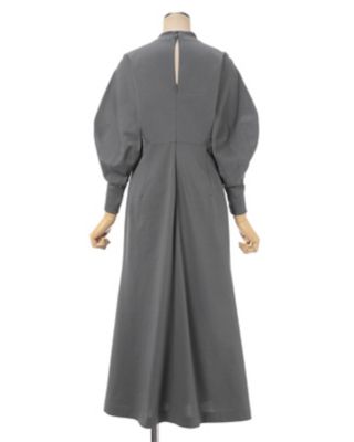 大人気☆【Mame Kurogouchi】Cotton Jersey Flare Dress Cotton Jersey Flare Dress(2 GREY): Mame Kurogouchi: WOMENS