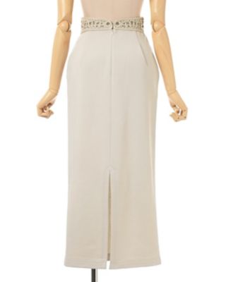 【送料無料】Ｃｏｒｄｉｎｇ　Ｅｍｂｒｏｉｄｅｒｙ　Ｓｗｅａｔ　Ｓｋｉｒｔ　ＭＭ２５ＳＳ－ＪＳ０５３