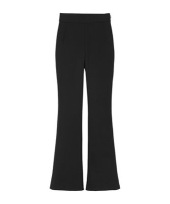 ＜Mame Kurogouchi (Women)＞Ｄｏｕｂｌｅ　Ｊｅｒｓｅｙ　Ｆｌａｒｅ　Ｔｒｏｕｓｅｒｓ　ＭＭ２５ＳＳーＪＳ０５６