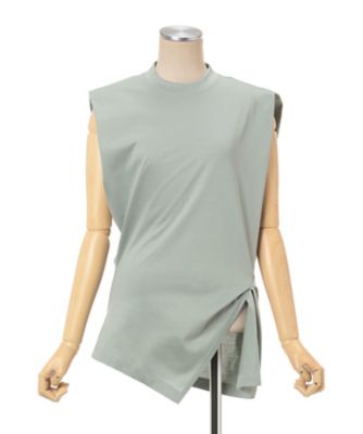 Ｃｏｔｔｏｎ　Ｊｅｒｓｅｙ　Ａｓｙｍｍｅｔｒｉｃ　Ｓｌｅｅｖｅｌｅｓｓ　Ｔｏｐ　ＭＭ２５ＳＳーＪＳ０９２