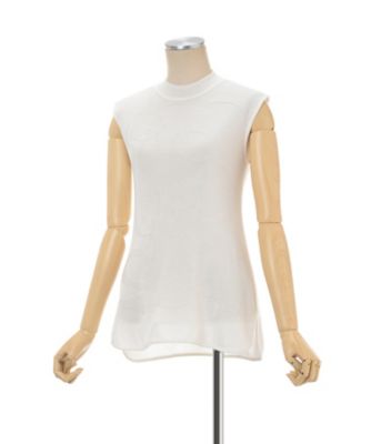 【送料無料】Ｗｏｍａｎ　Ｆｉｇｕｒｅ　Ｓｌｅｅｖｅｌｅｓｓ　Ｋｎｉｔｔｅｄ　Ｔｏｐ　ＭＭ２５ＳＳーＫＮ０３１
