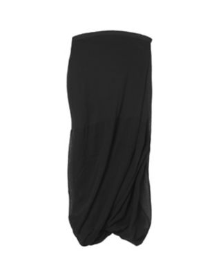 織物 Sheer Draping Knitted Skirt MM25SS