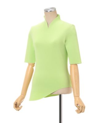 Ａｓｙｍｍｅｔｒｉｃ　Ｎｅｃｋ　Ｋｎｉｔｔｅｄ　Ｔｏｐ　ＭＭ２５ＳＳーＫＮ０８９