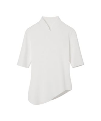 Ａｓｙｍｍｅｔｒｉｃ　Ｎｅｃｋ　Ｋｎｉｔｔｅｄ　Ｔｏｐ　ＭＭ２５ＳＳーＫＮ０８９