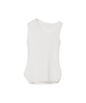 【送料無料】Ａｓｙｍｍｅｔｒｉｃ　Ｎｅｃｋ　Ｋｎｉｔｔｅｄ　Ｓｌｅｅｖｅｌｅｓｓ　Ｔｏｐ　ＭＭ２５ＳＳーＫＮ０９０