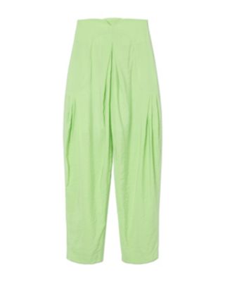 ＜Mame Kurogouchi (Women)＞Ｖｏｌｕｍｅ　Ｔｕｃｋ　Ｈｉｇｈ　Ｗａｉｓｔｅｄ　Ｗｉｄｅ　Ｔｒｏｕｓｅｒｓ　ＭＭ２５ＳＳ－ＰＴ０５０