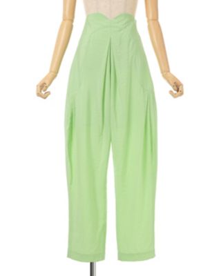 Volume Tuck High Waisted Wide