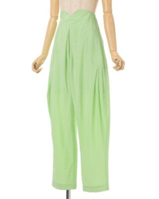 Volume Tuck High Waisted Wide