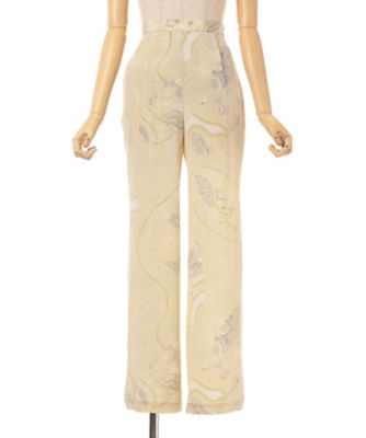 Ｍａｒｂｌｅ　Ｐｒｉｎｔ　Ｓｉｌｋ　Ｔｒｏｕｓｅｒｓ　ＭＭ２５ＳＳーＰＴ０８４
