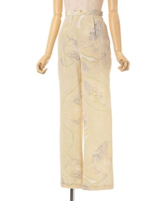 Ｍａｒｂｌｅ　Ｐｒｉｎｔ　Ｓｉｌｋ　Ｔｒｏｕｓｅｒｓ　ＭＭ２５ＳＳーＰＴ０８４