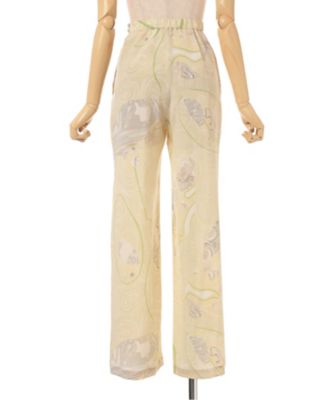 Ｍａｒｂｌｅ　Ｐｒｉｎｔ　Ｓｉｌｋ　Ｔｒｏｕｓｅｒｓ　ＭＭ２５ＳＳーＰＴ０８４