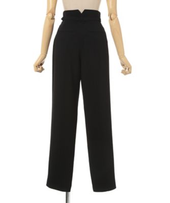 Ｔｒｉａｃｅｔａｔｅ　Ｐｏｌｙｅｓｔｅｒ　Ｇｅｏｒｇｅｔｔｅ　Ｈｉｇｈ　Ｗａｉｓｔｅｄ　Ｔｒｏｕｓｅｒｓ　ＭＭ２５ＳＳーＰＴ１０１