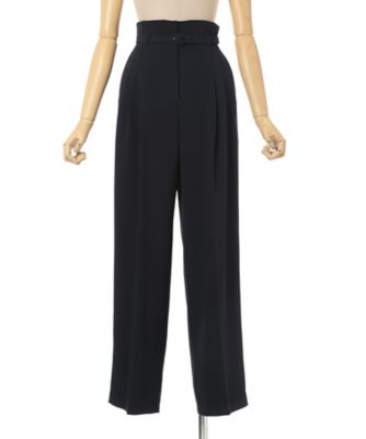 Ｔｒｉａｃｅｔａｔｅ　Ｐｏｌｙｅｓｔｅｒ　Ｇｅｏｒｇｅｔｔｅ　Ｈｉｇｈ　Ｗａｉｓｔｅｄ　Ｔｒｏｕｓｅｒｓ　ＭＭ２５ＳＳーＰＴ１０１
