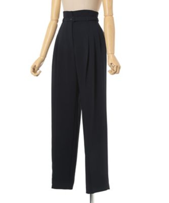 Ｔｒｉａｃｅｔａｔｅ　Ｐｏｌｙｅｓｔｅｒ　Ｇｅｏｒｇｅｔｔｅ　Ｈｉｇｈ　Ｗａｉｓｔｅｄ　Ｔｒｏｕｓｅｒｓ　ＭＭ２５ＳＳーＰＴ１０１