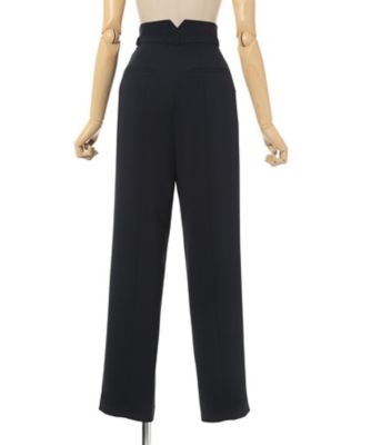 Ｔｒｉａｃｅｔａｔｅ　Ｐｏｌｙｅｓｔｅｒ　Ｇｅｏｒｇｅｔｔｅ　Ｈｉｇｈ　Ｗａｉｓｔｅｄ　Ｔｒｏｕｓｅｒｓ　ＭＭ２５ＳＳーＰＴ１０１
