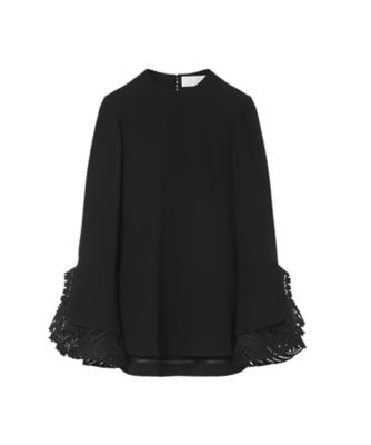 Mame Kurogouchi (Women)/マメ クロゴウチ Ｅｍｂｒｏｉｄｅｒｅｄ　Ｃｕｆｆｓ　Ｔｏｐ　ＭＭ２５ＳＳーＳＨ０９５