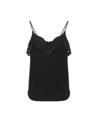 Mame Kurogouchi (Women)/マメ クロゴウチ Ｅｍｂｒｏｉｄｅｒｅｄ　Ｃａｍｉｓｏｌｅ　Ｔｏｐ　ＭＭ２５ＳＳーＳＨ０９６