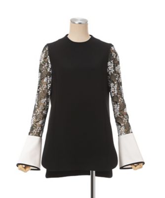 Ｆｌｏｒａｌ　ＬａｃｅーＳｌｅｅｖｅ　Ｃｌａｓｓｉｃ　Ｔｏｐ　ＭＭ２５ＳＳーＳＨ１０３