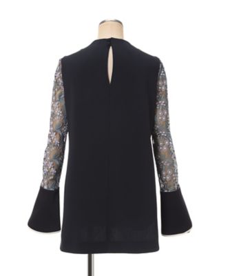 Ｆｌｏｒａｌ　ＬａｃｅーＳｌｅｅｖｅ　Ｃｌａｓｓｉｃ　Ｔｏｐ　ＭＭ２５ＳＳーＳＨ１０３
