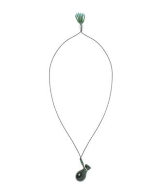 アクセサリー Mato Floral Motif Glass Necklace 6F