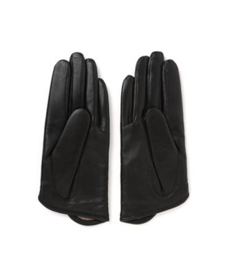 ゆ*ー様 フランス製⭐︎MEIER BRUECMER⭐︎黒レザー⭐︎ロンググロー Leather Dress Gloves 6F／MM26FW