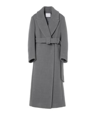 Wool Boa Double Breast Coat 6F