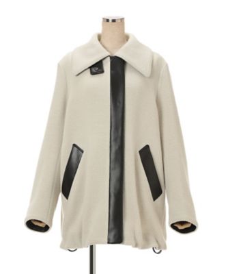 Wool Boa Coat 6F／MM26FW－CO056 | Mame